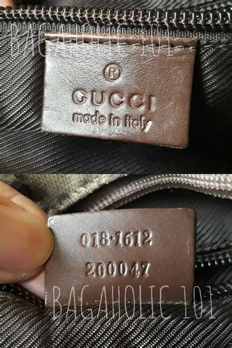 gucci serial number check cap|how to tell if gucci bag is real.